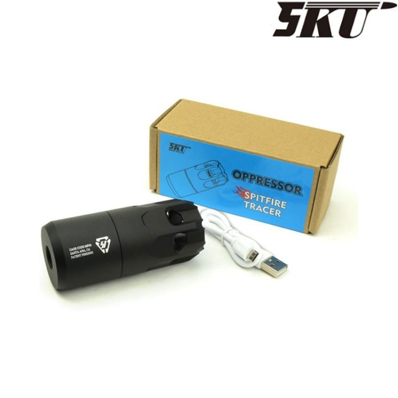 Tromboncino STRIKE OPPRESSOR SPITFIRE tracer 14mm CCW NERO 5ku (5ku-bbp-op)