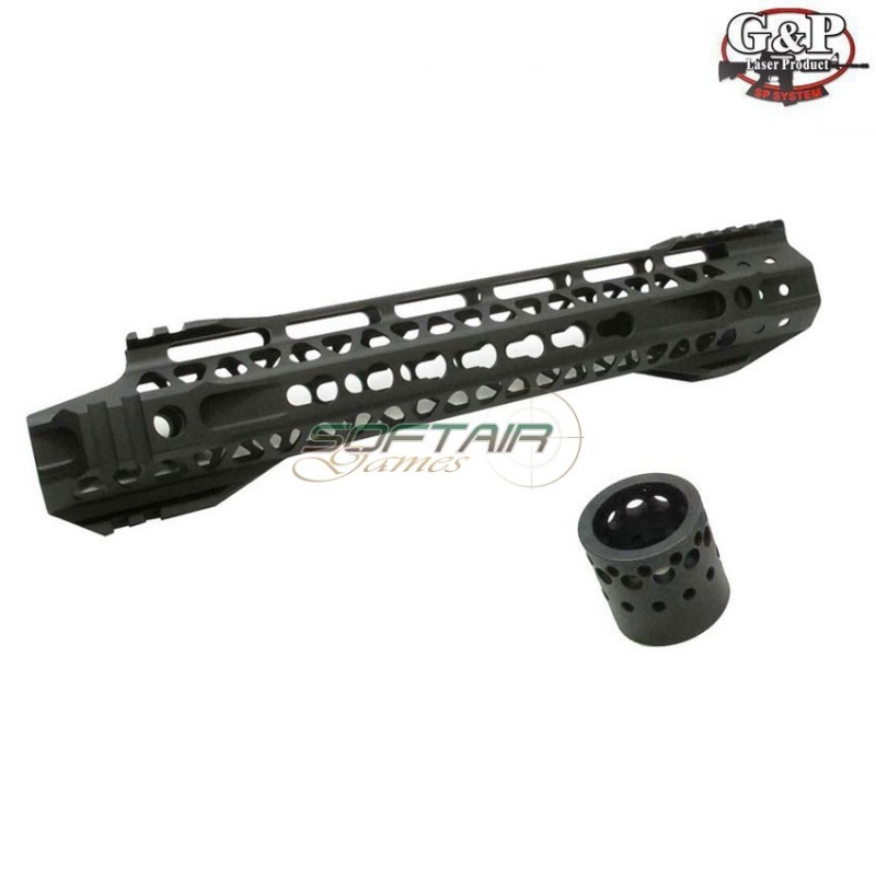 Ris Mots Ii (upper Cut Keymod) 12.5" Black M4/m16 G&p (gp-key024b)