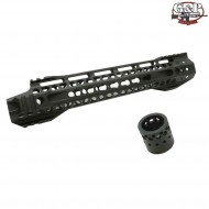 Black 12.5" Mots Ii (upper Cut) Keymod Ris M4/m16 G&p (gp-key024b)