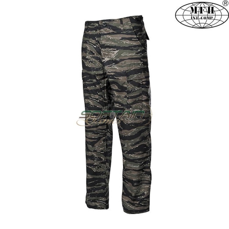 Pantaloni bdu TIGER STRIPE mfh (01334c)