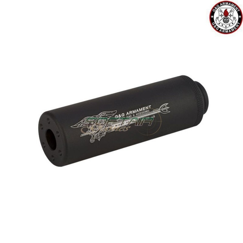 Silencer ss-100 navy seal BLACK 100mm CCW g&g (gg-01026)