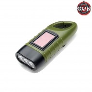 Torcia led dynamo/solar gun five (gf-01228)