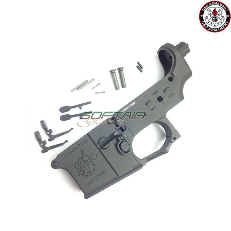 Set metal lower receiver ka style sr15/sr30 g&g - Softair Games - ASG  Softair San Marino