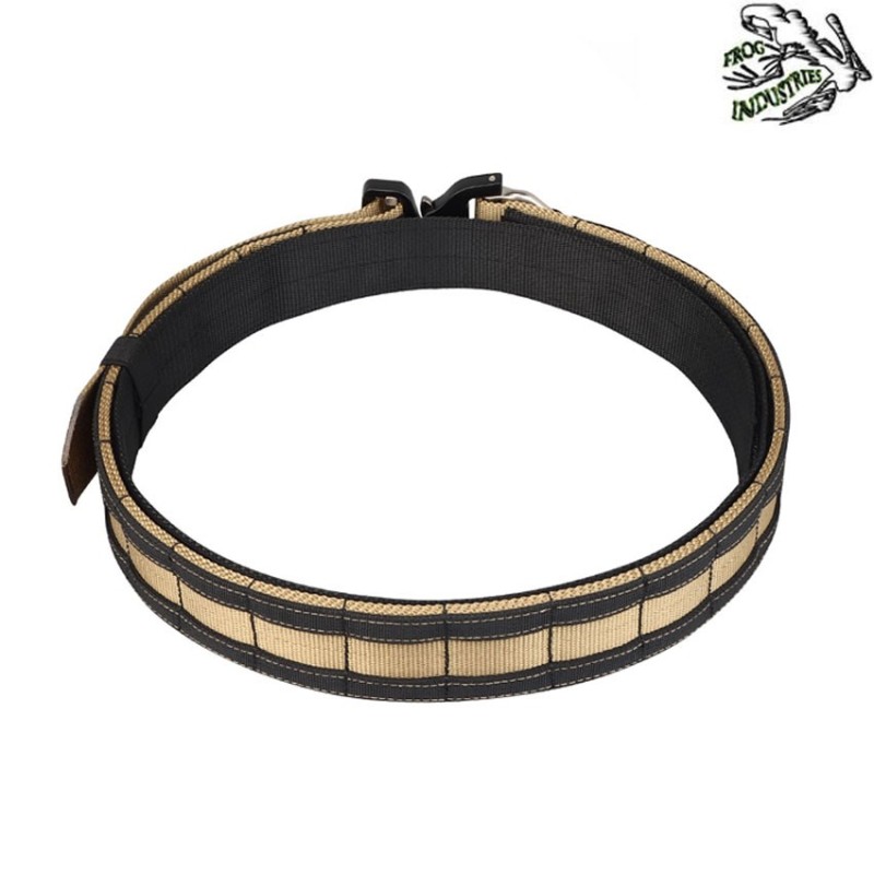 Cintura knight ron. style tattica TAN frog industries® (fi-ba22t-tan)