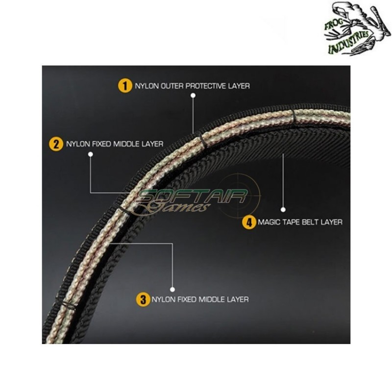 Knight ron. style tactical belt MULTICAM frog industries® (fi-ba22m-mc)