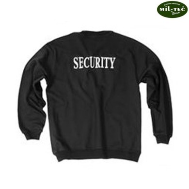 Felpa nera SECURITY mil-tec (12060002)
