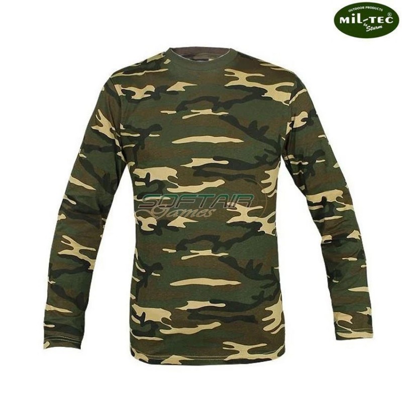Shirt maniche lunghe WOODLAND mil-tec (11065020)
