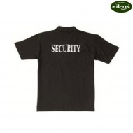 Black polo SECURITY mil-tec (12061002) Black polo SECURITY mil-tec (12061002)