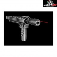 Torcia-laser rosso-luce XP nero 14mm CCW laserled (xp110n-s)