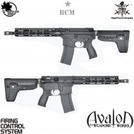Fucile elettrico avalon BCM MCMR 11" CQB nero vfc (vf-bcm-air)