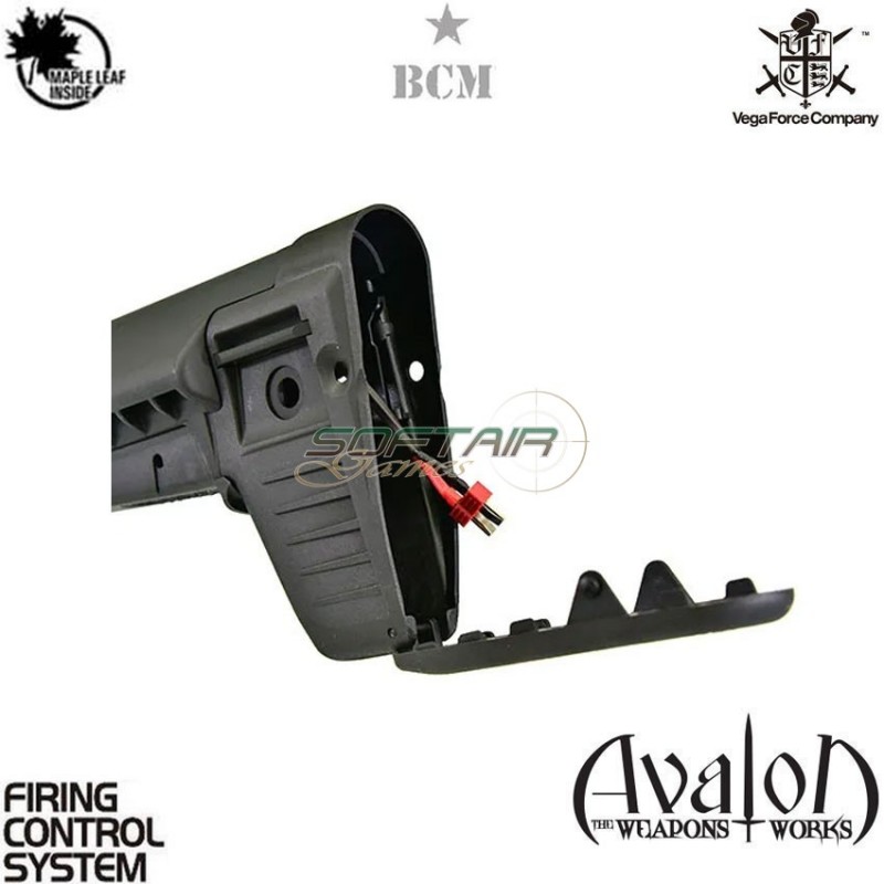 Electric rifle avalon BCM MCMR 11" CQB black vfc (vf-bcm-air)