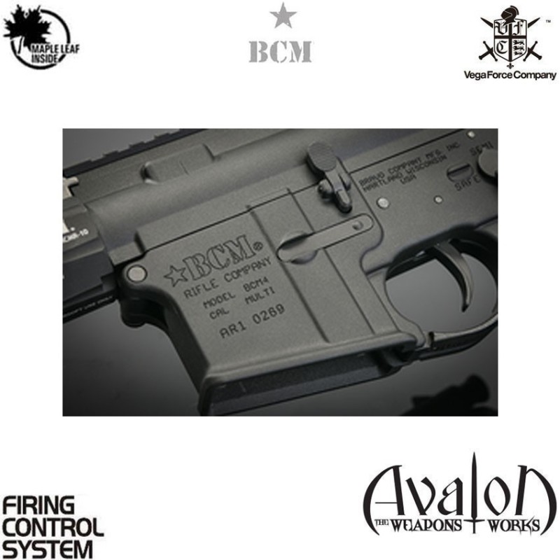 Electric rifle avalon BCM MCMR 11" CQB black vfc (vf-bcm-air)