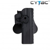 Fondina Rigida Destra Black Per GLOCK G34 Cytac (cy-g34)