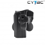 Fondina Rigida sinistra Black Per TAURUS pt809-pt840-pt24/7pro Cytac (cy-t800l)