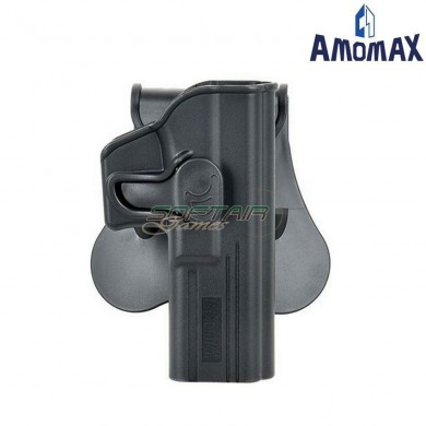Fondina Rigida G2 Black Per Pistola Glock 17 Amomax (am-g17g2)