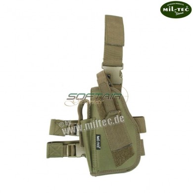 Thigh Holster Green For Left mil-tec (16141001)