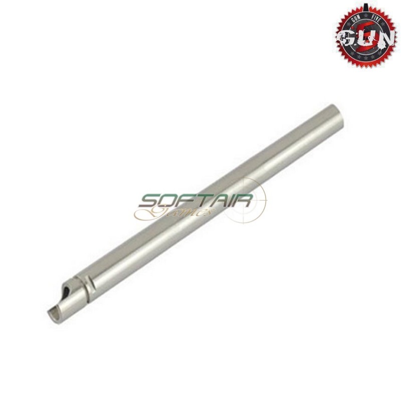 Canna Di Precisione pistola GBB 6,02x112.4mm Acciaio Inox Gun Five (gf-gbb112.4)