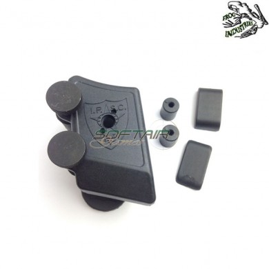 Porta caricatore pistola NERO polimero ipsc style frog industries® (fi-1235-bk)