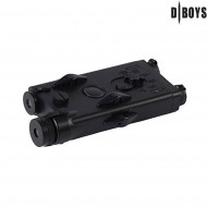 Dummy peq2 battery holder BLACK dboys (bi-09)