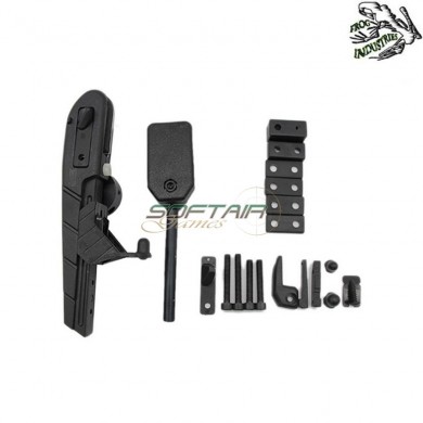 Universal black ipsc style holster frog industries® (fi-1232n)