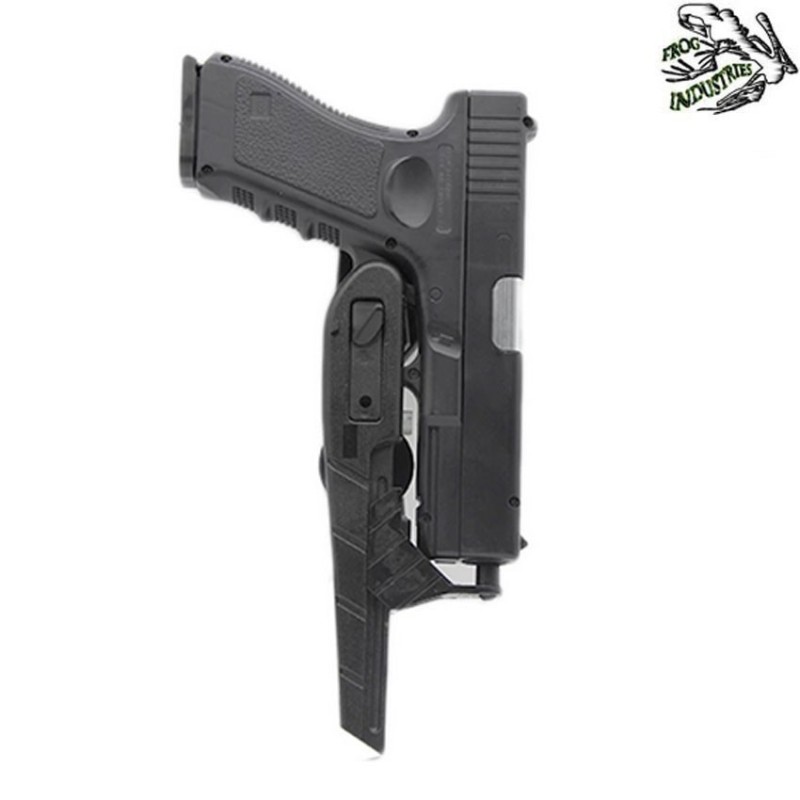 Universal black ipsc style holster frog industries® (fi-1232n)