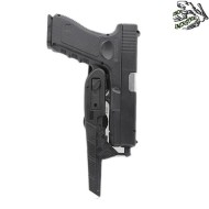 Universal black ipsc style holster frog industries® (fi-1232n)