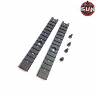 Black rail long g36 style gun five (gf-b241)