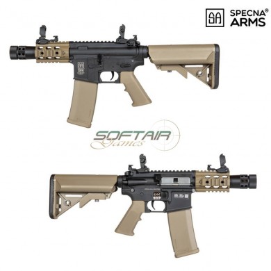 Electric Rifle Sa-c10 Assault Electric Rifle Sa-c10 Assault Replica M4 Stubby Killer Two Tone Core™ Specna Arms® (spe-01-025623/