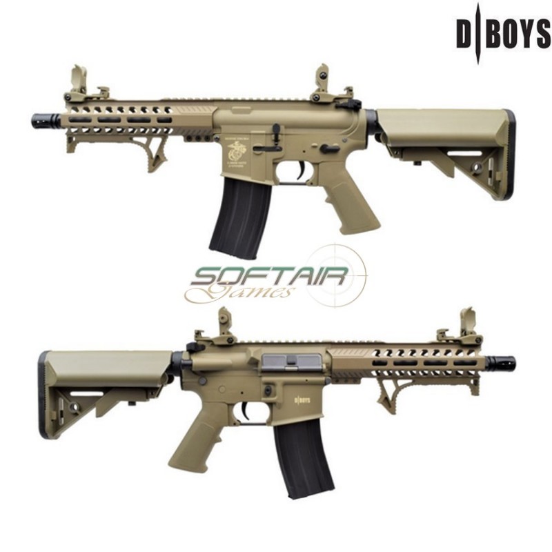 Electric rifle M4 8" POLYMER VERSION dark earth dboys (7301-t)
