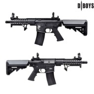 Fucile elettrico M4 8" METAL VERSION nero dboys (7301m)