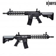 Fucile elettrico M4 13" POLYMER VERSION nero dboys (7302)