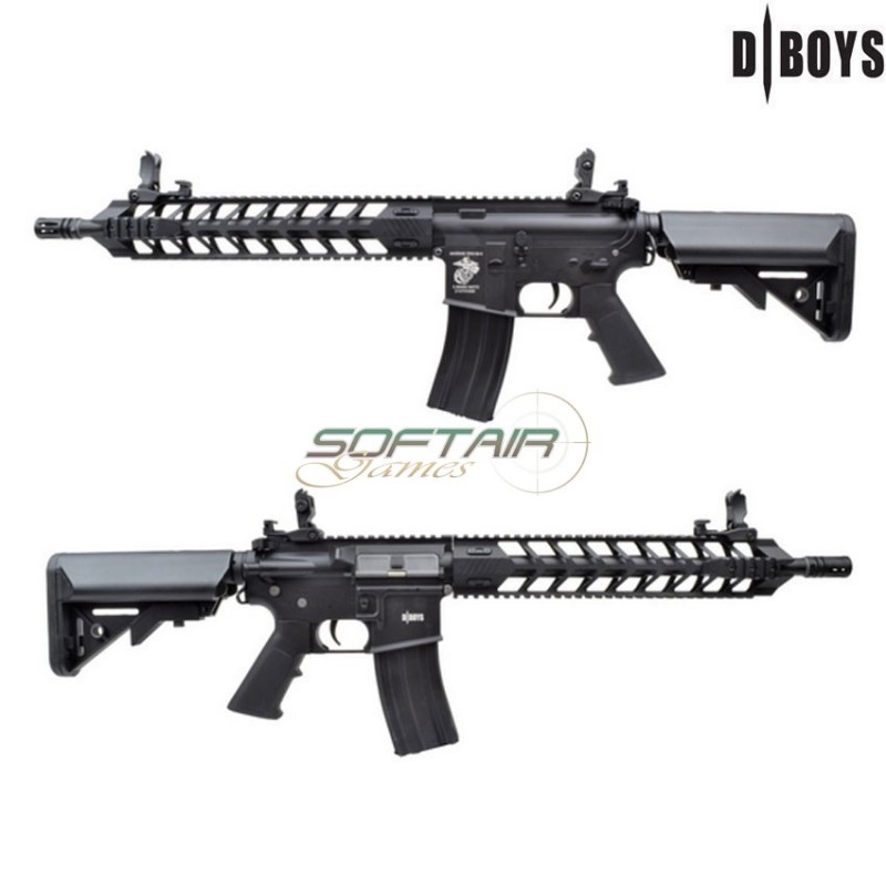 Fucile elettrico M4 13" METAL VERSION nero dboys (7302m)