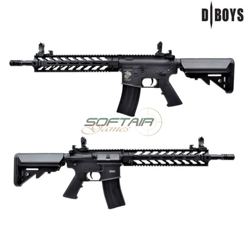 Electric rifle M4 12" POLYMER VERSION black dboys (7303)