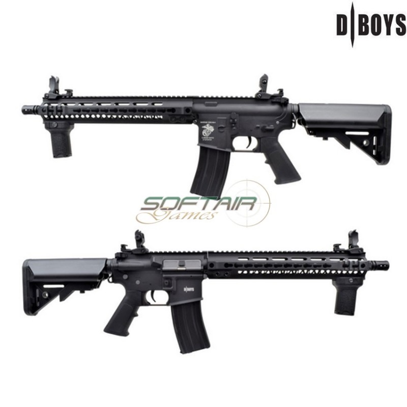 Fucile elettrico M4 METAL VERSION nero dboys (4982)