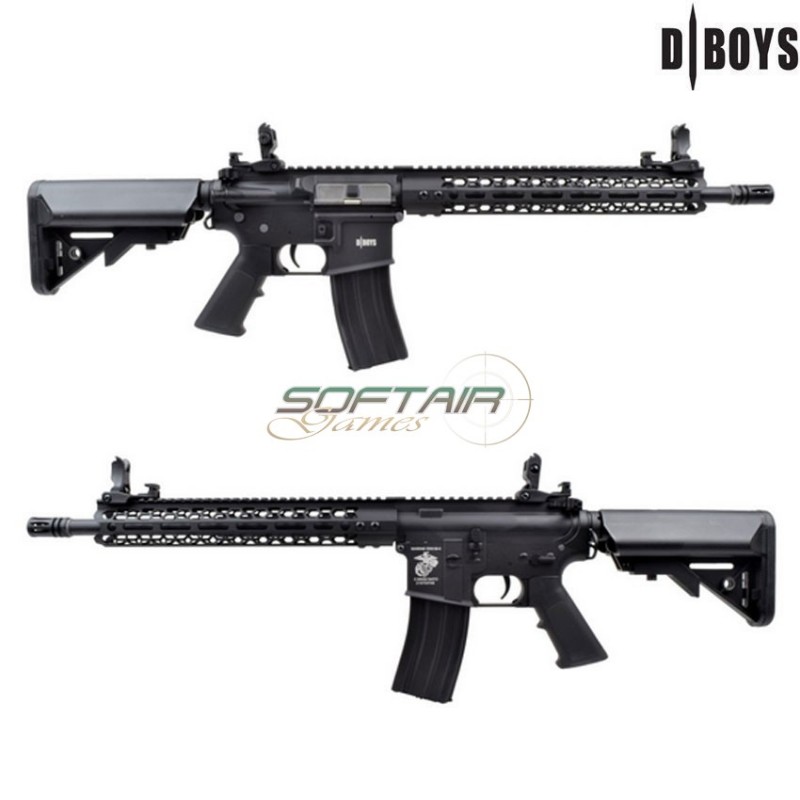 Fucile elettrico M4 12.5" METAL VERSION nero dboys (4983)