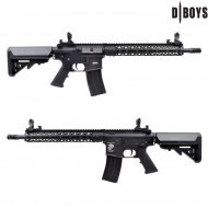 Fucile elettrico M4 12.5" METAL VERSION nero dboys (4983)