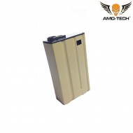 Mid-cap magazine short 100bb whiskey dark earth for m4 series amo-tech® (amt-mcs-whiskey-de)