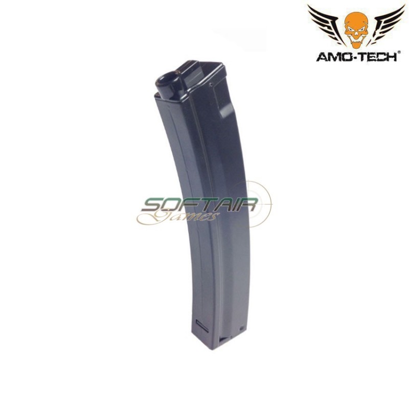 Mid-cap metal magazine 50bb november black for mp5 series amo-tech® (amt-mcm-nov-bk)