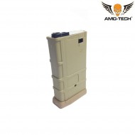 Caricatore MONOFILARE short 100bb wolf dark earth per serie m4 amo-tech® (amt-mcs-wolf-de)