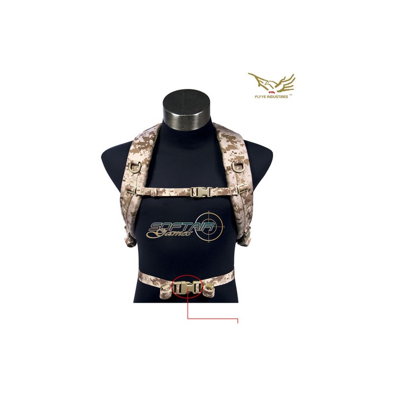 Backpack Jumpable 2595g Assault Aor1 Flyye Industries (cod.fy-pk-m009-r1)