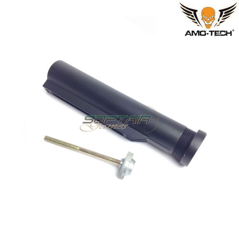 AEG m4 zinc alloy BLACK stock tube amo-tech® (amt-st-za) AEG m4 zinc alloy BLACK stock tube amo-tech® (amt-st-za)