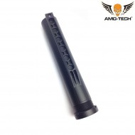 Tubo calcio AEG m4 zinc alloy NERO amo-tech® (amt-st-za)