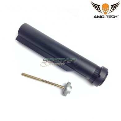 AEG m4 aluminium alloy BLACK stock tube amo-tech® (amt-st-al)