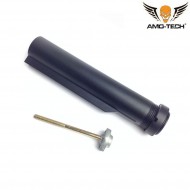 Tubo calcio AEG m4 aluminium alloy NERO amo-tech® (amt-st-al)