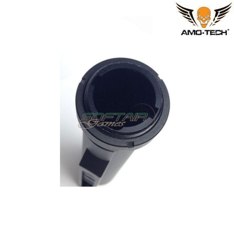 Tubo calcio AEG m4 aluminium alloy NERO amo-tech® (amt-st-al)