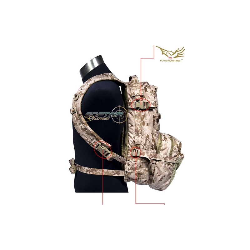 Backpack Jumpable 2595g Assault Aor1 Flyye Industries (cod.fy-pk-m009-r1)