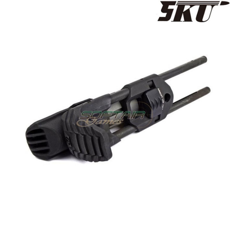 PDW viper si style black stock for aeg m4 5ku (5ku-si-02)