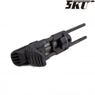 PDW viper si style black stock for aeg m4 5ku (5ku-si-02)