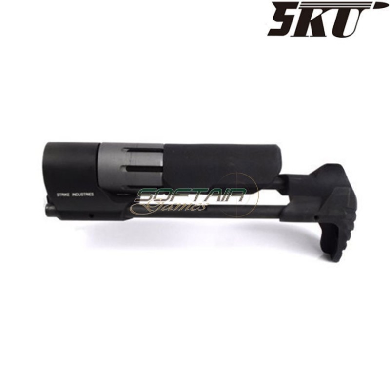 PDW viper si style black stock for aeg m4 5ku (5ku-si-02)