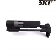 PDW viper si style black stock for aeg m4 5ku (5ku-si-02)